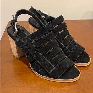 Frye & Co black suede bootie